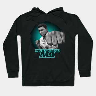 Muhammad Ali action Hoodie